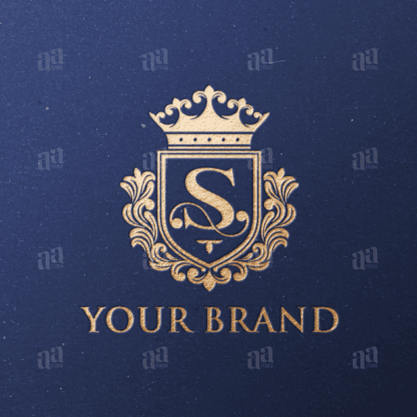Elegant and Luxury Letter S Shield Decorative Logo Template, fashion logo template.