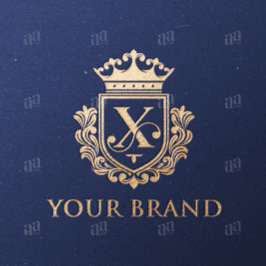 Luxury Letter X Shield Decorative Logo Template