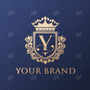 Luxury Letter Y Shield Decorative Logo Template