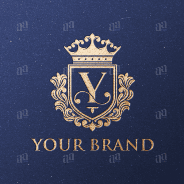 Elegant and Luxury Letter Y Shield Decorative Logo Template, fashion logo template.