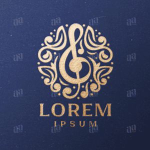 Luxury Music Logo Template