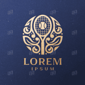 Luxury Tennis Logo Template