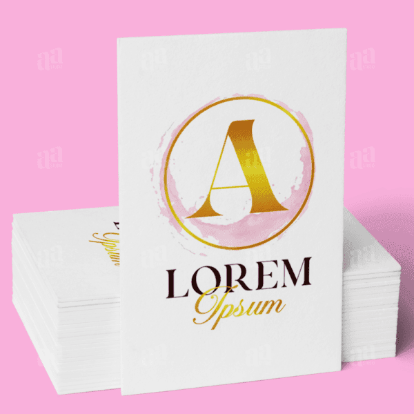 Elegant and Luxury Watercolor Letter A Logo Template, fashion logo template.