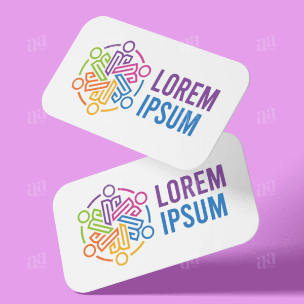 Modern Meeting Logo Template, community logo template.