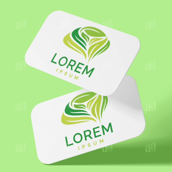 Nature Brain Logo Template Preview