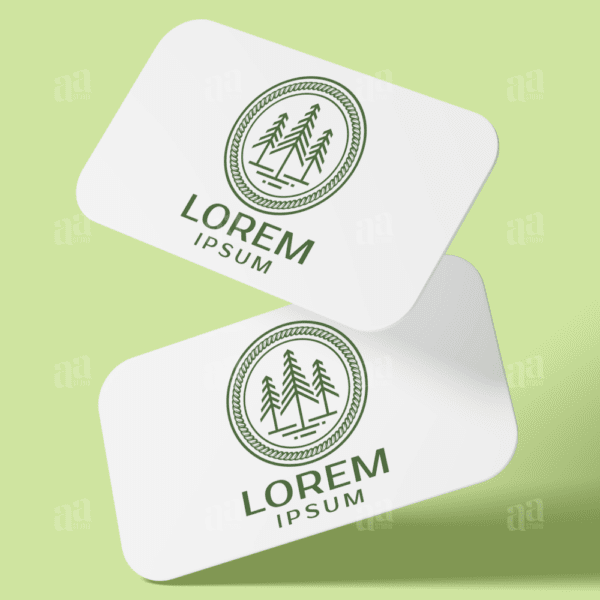 Modern and Luxury Pine Tree Logo Template, nature logo template.