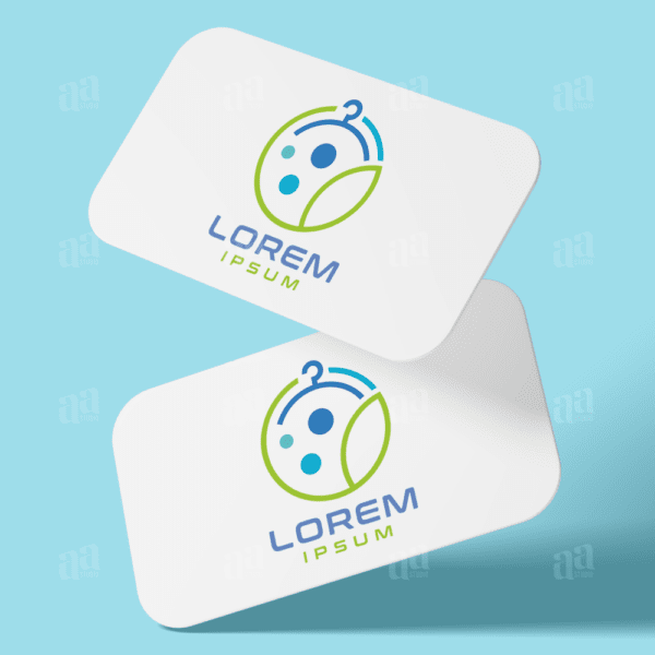 Modern and Luxury Simple Laundry Logo Template, home service logo template.