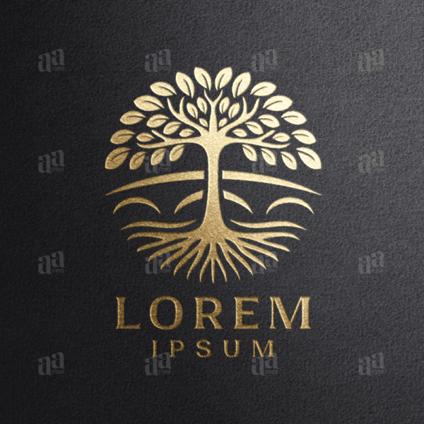 Luxury and premium Bridge Tree Logo, nature logo.