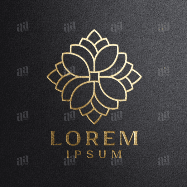 Premium and Luxury Decoration Flower Logo, decoration logo.