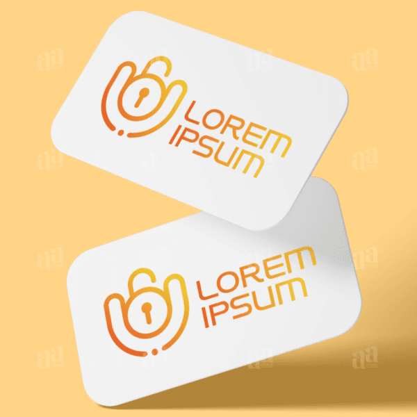 Modern and premium Digital Key Logo, technology logo.