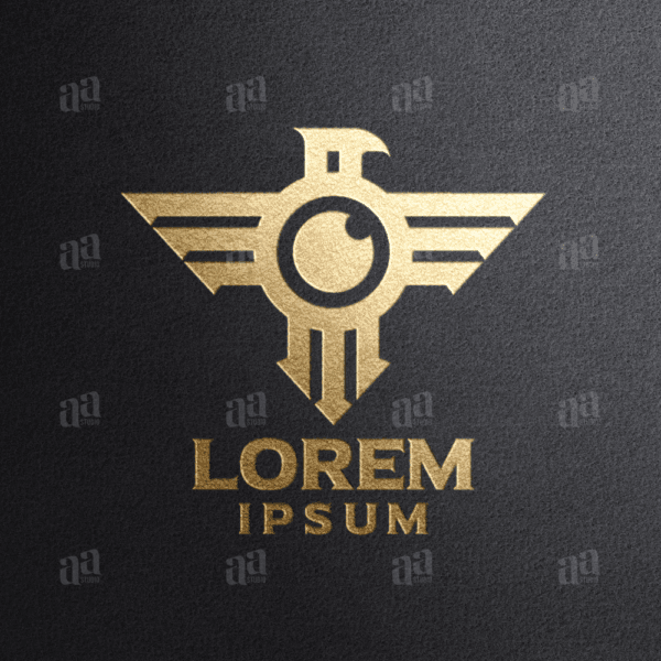 LModern and premium Eagle Drone Logo, technology logo.