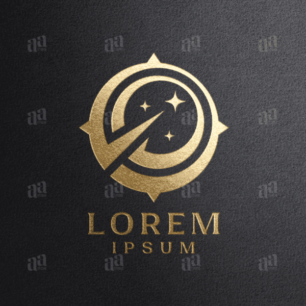 Luxury and premium Lead Compass Logo, advisor logo.