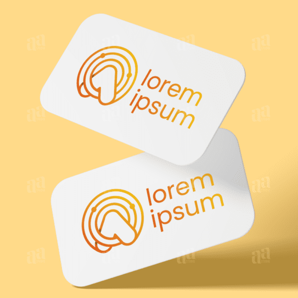 Premium and modern Letter A Orbit Logo, multimedia logo.