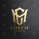 Letter GM Logo