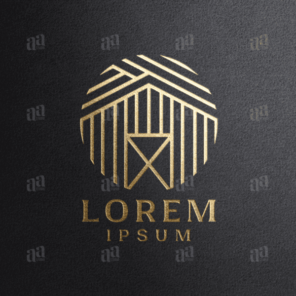 Premium and Luxury Barn Logo, building logo.