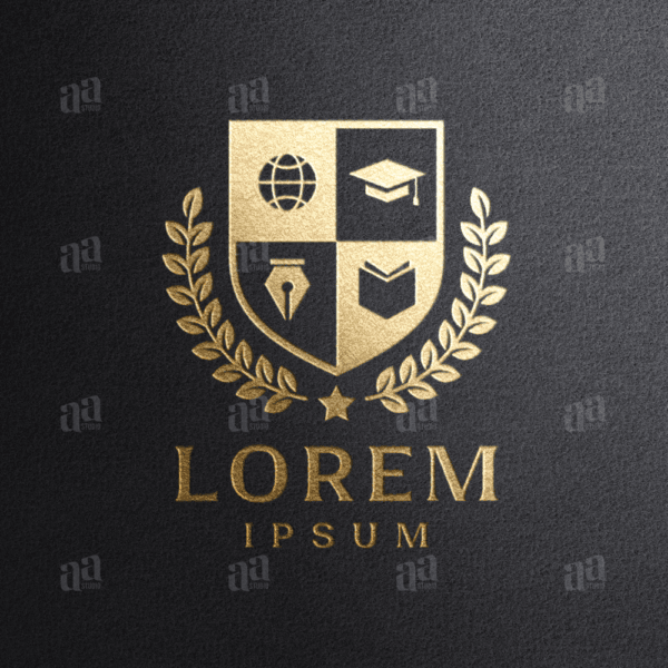 Premium and Luxury Education Logo, university logo.