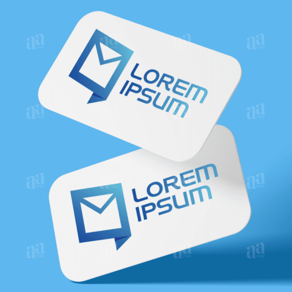 Modern and premium Mail Chat Logo, digital logo.