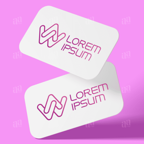 Premium and Modern Letter AW Logo, digital logo.