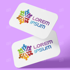 Modern Letter P People Logo