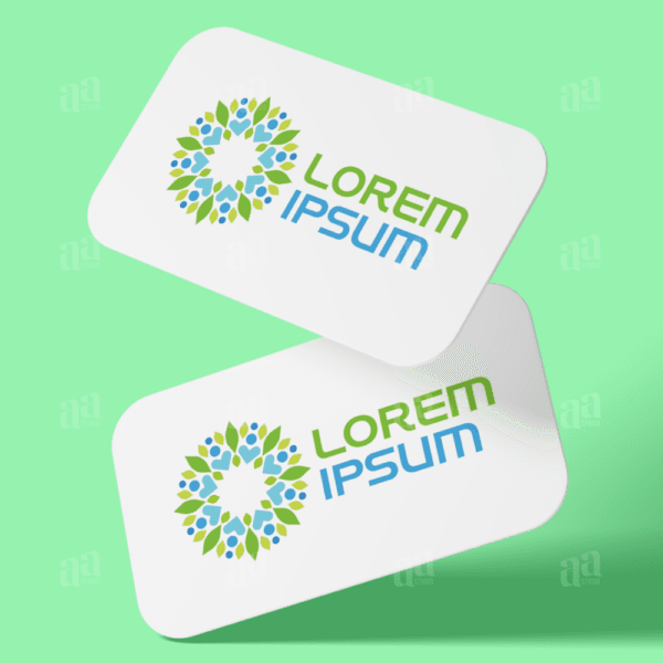 Premium and modern Nature Community Logo, foundation logo.
