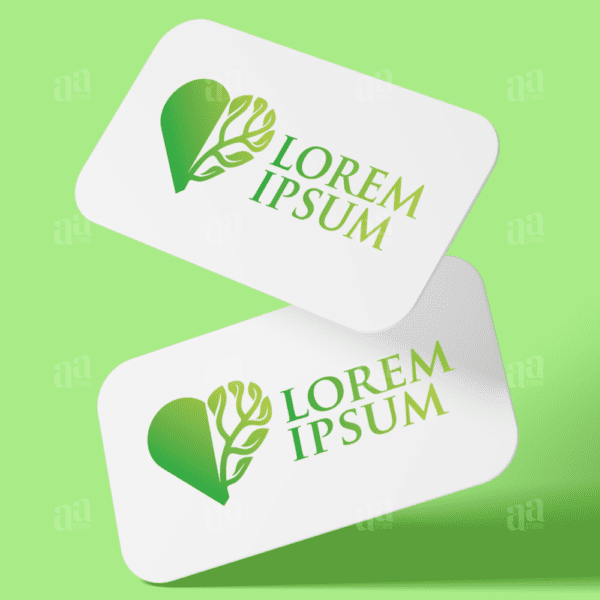Premium and modern Nature Love Logo, healthcare logo.