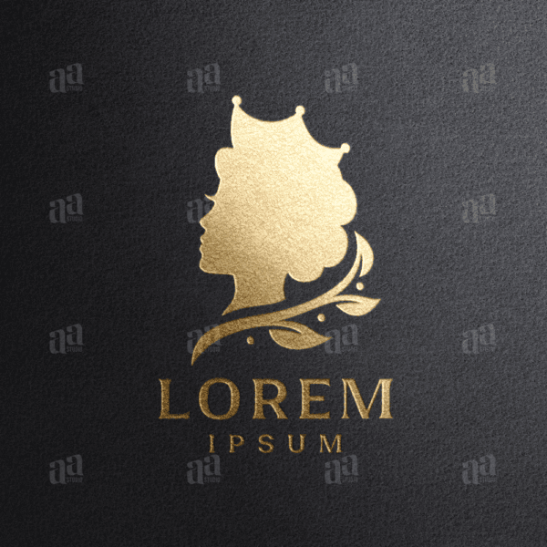 Luxury Decorative Nature Queen Logo, premium logo.