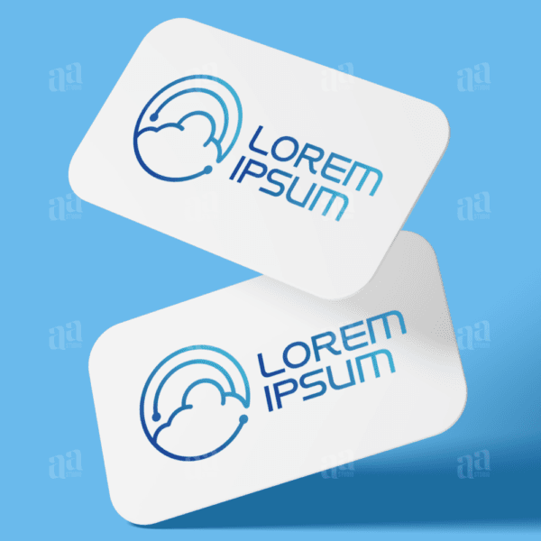 Modern and premium Tech Cloud Logo, digital logo.