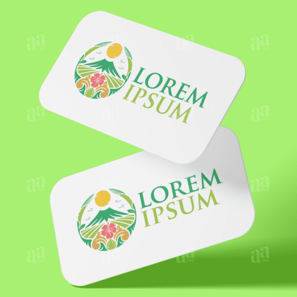 Premium and Modern Tropical Logo, nature logo.