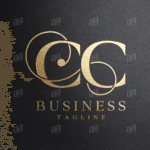 Luxury Letter CC Logo