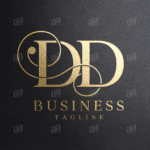 Luxury Letter DD Logo