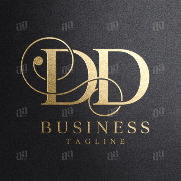Premium and Luxury Letter DD Logo, fashion logo.