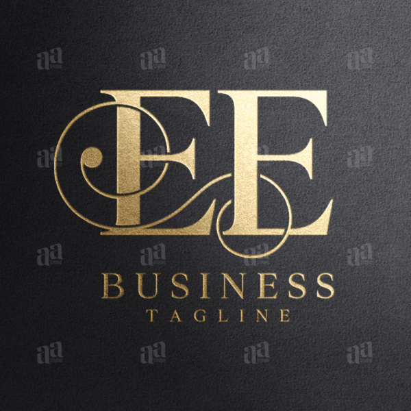 Premium and Luxury Letter EE Logo, fashion logo.