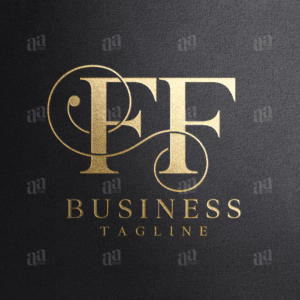 Luxury Letter FF Logo