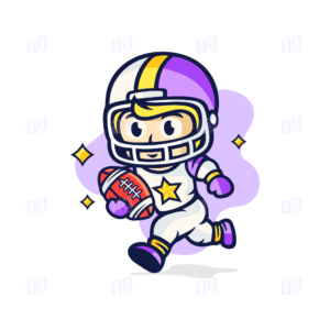 American Football Illustration