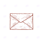 Hand Drawn Mail Illustration