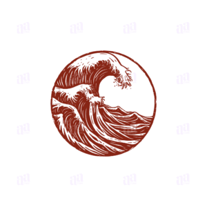 Hand Drawn Wave Illustration