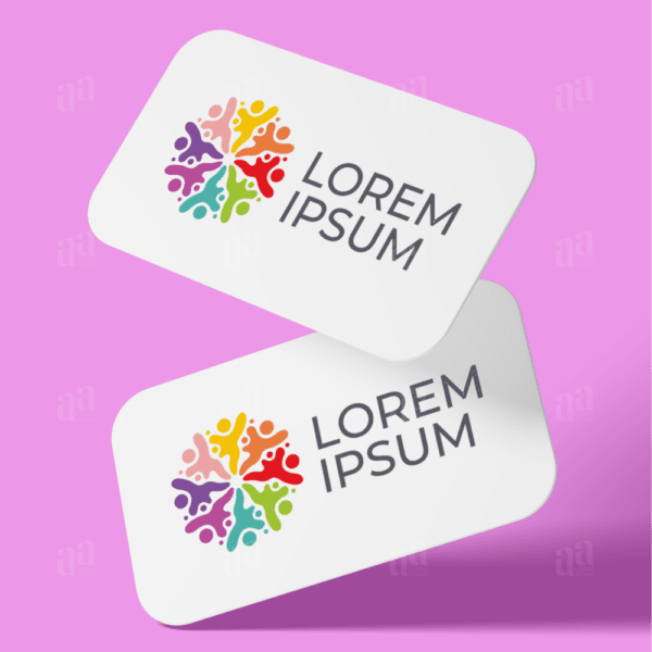 Modern and Colorful Society Logo, premium logo.