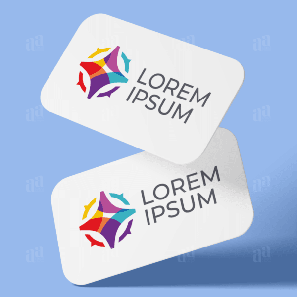 Colorful and Modern Star Compass Logo, tour and travel logo.